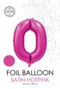 XXL Folienballon Zahl 0 Satin Pink